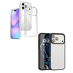 Hybrid Case with Air Cushion Technology for iPhone 17 Pro Max (Only Ground Shipping)