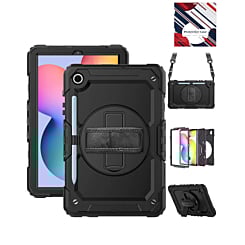 Silicone Hard Case for Galaxy Tab A9 Plus 2023 (11") (X210, X216, X218) - BLACK (Only Ground Shipping)