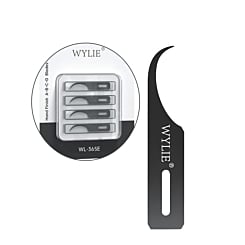 Wylie WL-365E Model-C Scalpel blade - Underfill Black Glue (Pack of 4) (Not Returnable)
