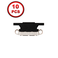 Charging Port for iPhone XR (BLACK) (Pack of 10)