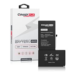 QMAX Plus Extended Capacity Replacement Battery for iPhone XS Max (3710 mAH)