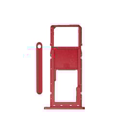 Single Sim Card Tray for Galaxy A02S (A025 / 2020) / A03 (A035 / 2021) (RED)