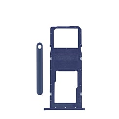 Single Sim Card Tray for Galaxy A02S (A025 / 2020) / A03 (A035 / 2021) (BLUE)