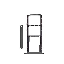Dual Sim Card Tray for Galaxy A06 (A065 / 2024) (BLACK)