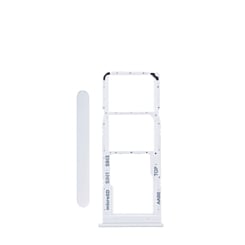 Dual Sim Card Tray for Galaxy A12 (A125 / 2020) (WHITE)