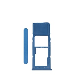 Single Sim Card Tray for Galaxy A12 (A125 / 2020) (BLUE)