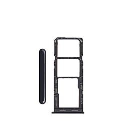 Dual Sim Card Tray for Galaxy A13 (A135 / 2022) (BLACK)