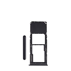 Single Sim Card Tray for Galaxy A13 (A135 / 2022) (BLACK)