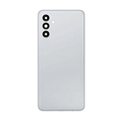 Back Glass with Camera Lens and Adhesive for Galaxy A13 5G (A136 / 2021) (NO LOGO) (WHITE)