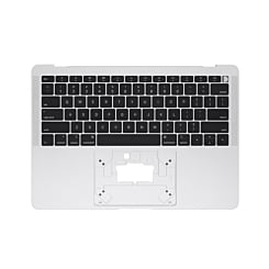 Top Case w/ US Keyboard (SILVER) for MacBook Air 13" Retina (A1932 / Late 2018 / Early 2019 / Mid 2019)