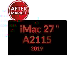 LCD Assembly (Aftermarket) for iMac 27" Retina 5K (A2115, Early 2019) (LM270QQ1 SDE1) (Only Ground Shipping)