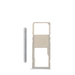 Single Sim Card Tray for Galaxy A21 (A215 / 2020) (CLOUD WHITE)