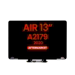 LCD Assembly (SPACE GRAY) (NO LOGO) (Aftermarket) for MacBook Air 13" Retina (A2179 / Early 2020)