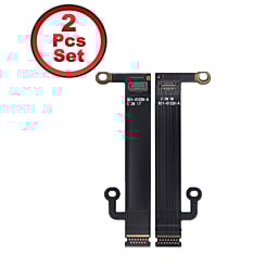 LCD Backlight & Front Camera Extension Flex Cable (2 Piece Set) for MacBook Pro 13" / 15" w/ Touch Bar (A1706 / A1707 / A1708 / A1989 / A2159 / A2289 / A2251 / A1932 / A2179 / A1990 Late 2016 To Mid 2020)