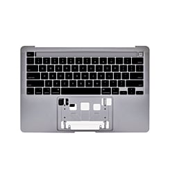 Top Case w/ US Keyboard (SPACE GRAY) for MacBook Pro 13" (A2289 / Early 2020)