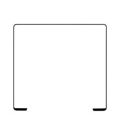 Display Gasket for  MacBook Pro 16" (A2485 / Late 2021) / (A2780 /2991/ Late 2023)