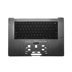 Top Case w/ US Keyboard (SPACE BLACK) for MacBook Pro 16" (A2991 / Late 2023)