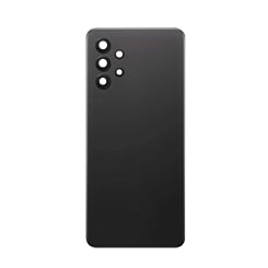 Back Glass for Galaxy A32 (A325 / 2021) (NO LOGO) (BLACK)