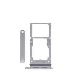 Dual Sim Card Tray for Galaxy A34 (A346 / 2023) (SILVER)