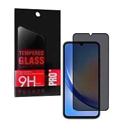 Privacy Tempered Glass for Galaxy A34 (A346 / 2023) (2.5D / 1 Piece)