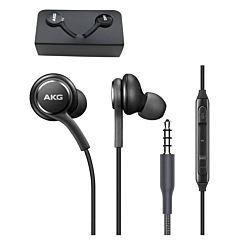 AKG Galaxy S10 Stereo Headphones with Microphone and Volume Buttons (Black) (Only Ground Shipping)