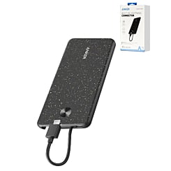 Anker Powercore III w/Built-in Lightning Connector (BLACK) (5000 mAh) (Only Ground Shipping)