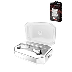 Biconic Powertune True Wireless Earbuds w/ 2000Mah Power Bank - WHITE (Only Ground Shipping)