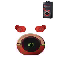 PowerTune True Wireless Earbuds - RED (Only Ground Shipping)
