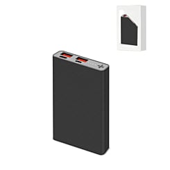 Brookstone Ultra Slim Magsafe Rapid Power Bank - (BLACK) (5,000mAh)