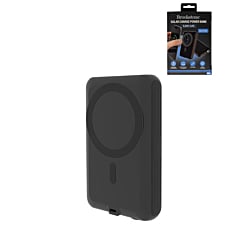 Brookstone Solar Magsafe Power Bank (BLACK) (5,000mAh) (Only Ground Shipping)