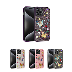 Butterfly Glitter Rhinestone Case for iPhone 13 Pro Max (Only Ground Shipping)