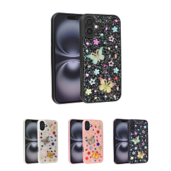 Butterfly Glitter Rhinestone Case for iPhone 16 (Only Ground Shipping)