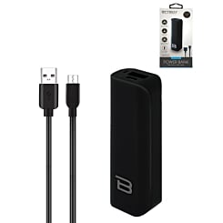 Bytech Slim PowerBank (BLACK) (2000mAh) (Only Ground Shipping)