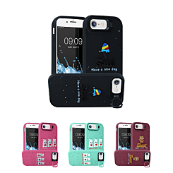 Cute 3D Doll Shockproof Rubber Case for iPhone 7 / 8 (Only Ground Shipping)