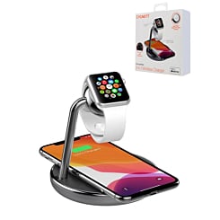 Cygnett CY3537ACOCP ChargeBase 3in1 Wireless Charging Stand (10W) (Only Ground Shipping)