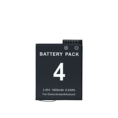 Replacement Battery for DJI Osmo Action 3 / 4 / 5 Pro Action Camera