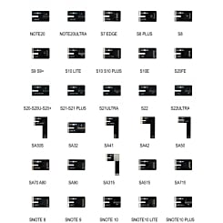 DLZ S800 Tester Flex Cable for Galaxy S Series / Note Series / A Series (30 Pcs)