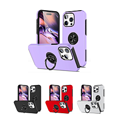 Dual Layer Case with Magnetic Ring for iPhone 13 Pro Max