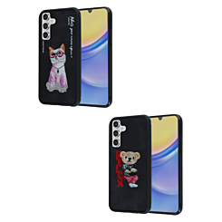 Embroidered 3D Cute Case for Galaxy S25 (Only Ground Shipping)
