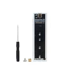 NGFF + NVME Enclosure USB 3.1 w/ USB A-C Cable