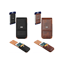 EVO 6.9" Vertical Leather Pouch
