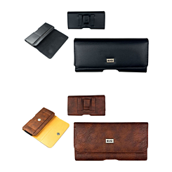 EVO 6" Horizontal Leather Pouch