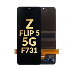 Inner OLED Assembly without Frame for Galaxy Z Flip 5 F731 (Service Pack)