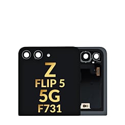 Outer OLED Assembly without Frame for Galaxy Z Flip 5 F731 (Service Pack)