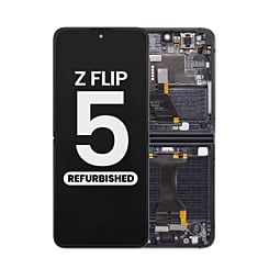 OLED Assembly with Frame for Galaxy Z Flip 5 F731 (GRAPHITE) (US and International) (Refurbished)