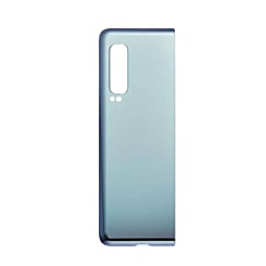 Back Glass for Galaxy Z Fold F900 (NO LOGO) (SILVER)