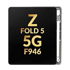 OLED Assembly with Frame for Galaxy Z Fold 5 F946 (CREAM) (US and International) (Service Pack)