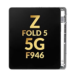 OLED Assembly with Frame for Galaxy Z Fold 5 5G (F946) 2023 (GRAY) (Service Pack) (US and International Version)