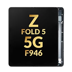 OLED Assembly with Frame for Galaxy Z Fold 5 F946 (PHANTOM BLACK) (US and International) (Service Pack)