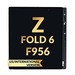OLED Assembly with Frame for Galaxy Z Fold 6 F956 (CRAFTED BLACK) (US and International) (Service Pack)